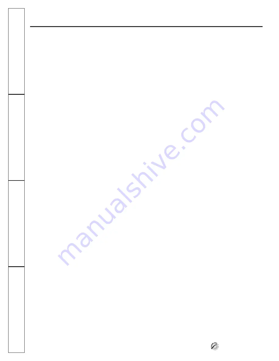 GE GLD2800T Owner'S Manual Download Page 24