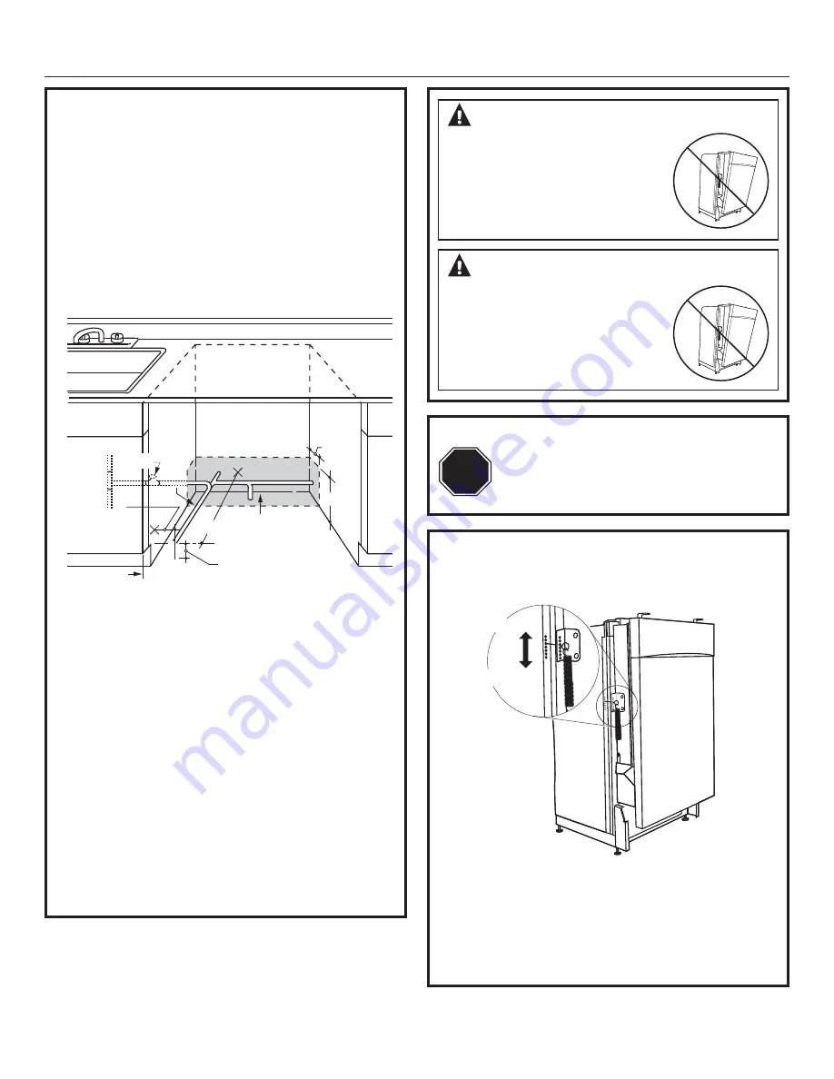 GE GLDT690J__BB Installation Instructions Manual Download Page 5