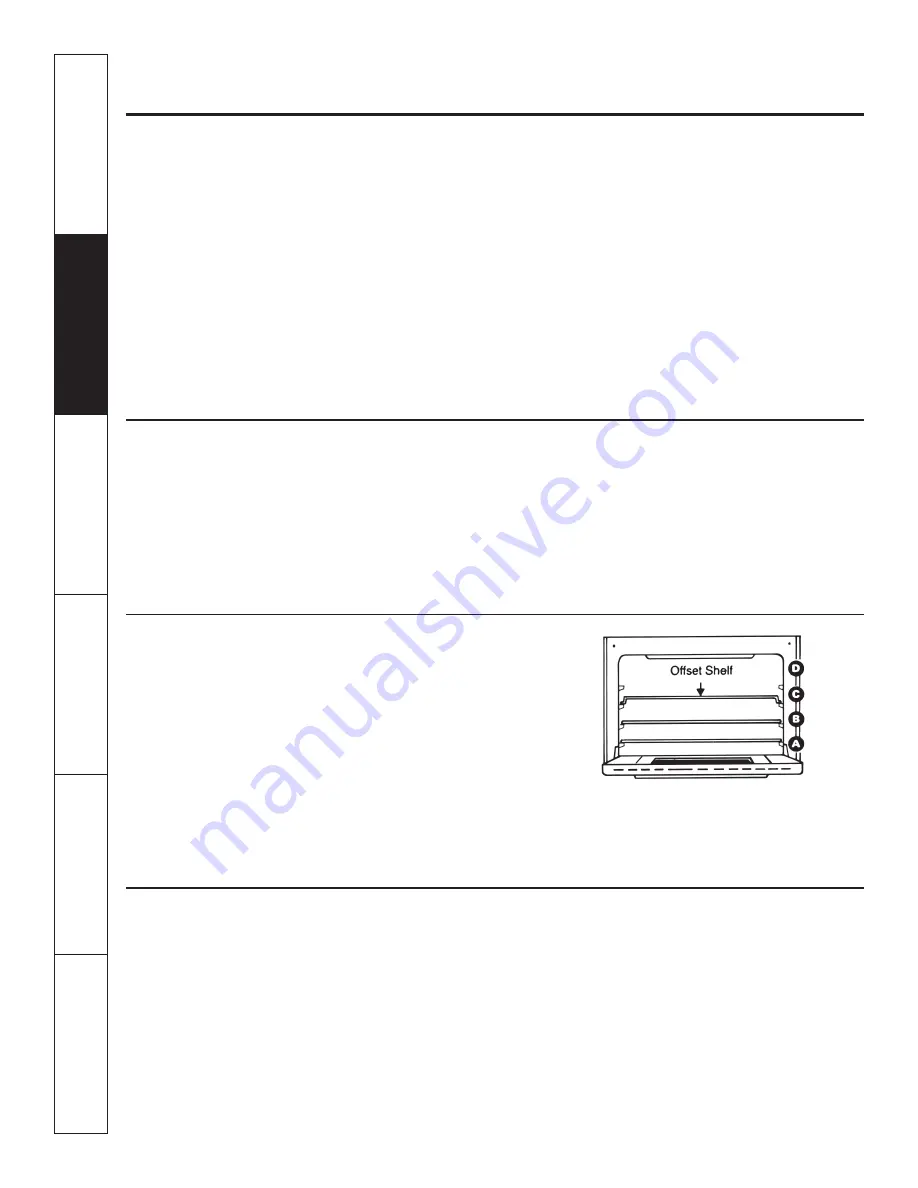 GE GRCR3960ZWW Use And Care Manual Download Page 14