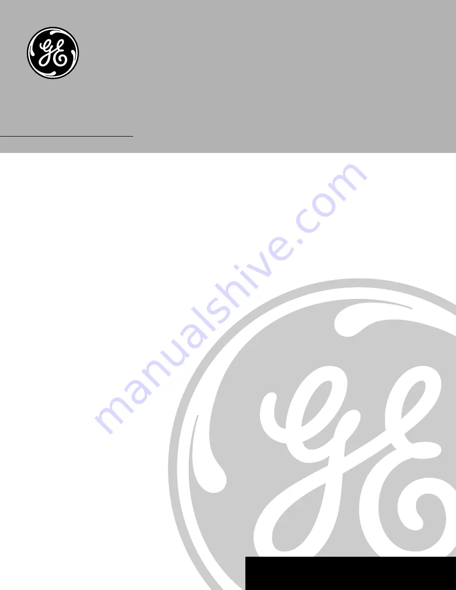 GE GRD33G2A User Manual Download Page 1