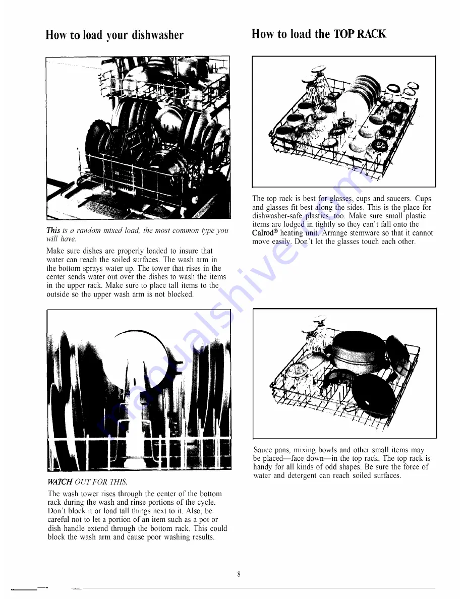 GE GSC470 Use & Care Manual Download Page 8