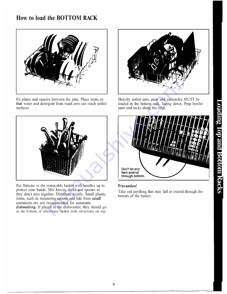 GE GSC470 Use & Care Manual Download Page 9