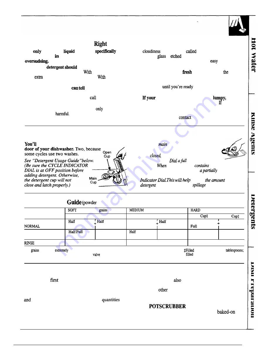 GE GSC700 Use And Care Manual Download Page 9