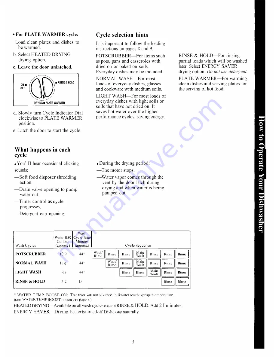 GE GSC770 Use & Care Manual Download Page 5