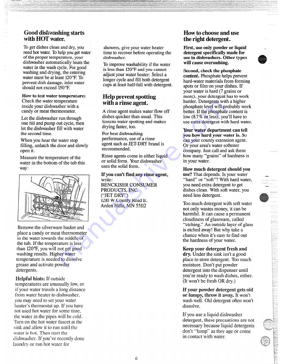 GE GSCM02 Use And Care Manual Download Page 6