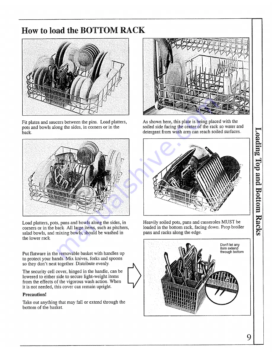 GE GSD1120 Use And Care Manual Download Page 9