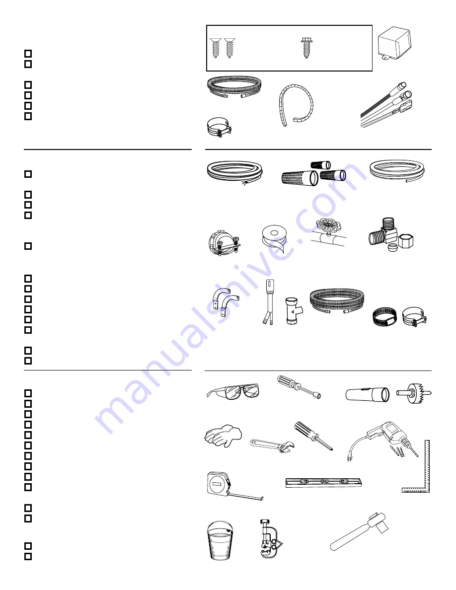 GE GSD1300N Installation Instructions Manual Download Page 2