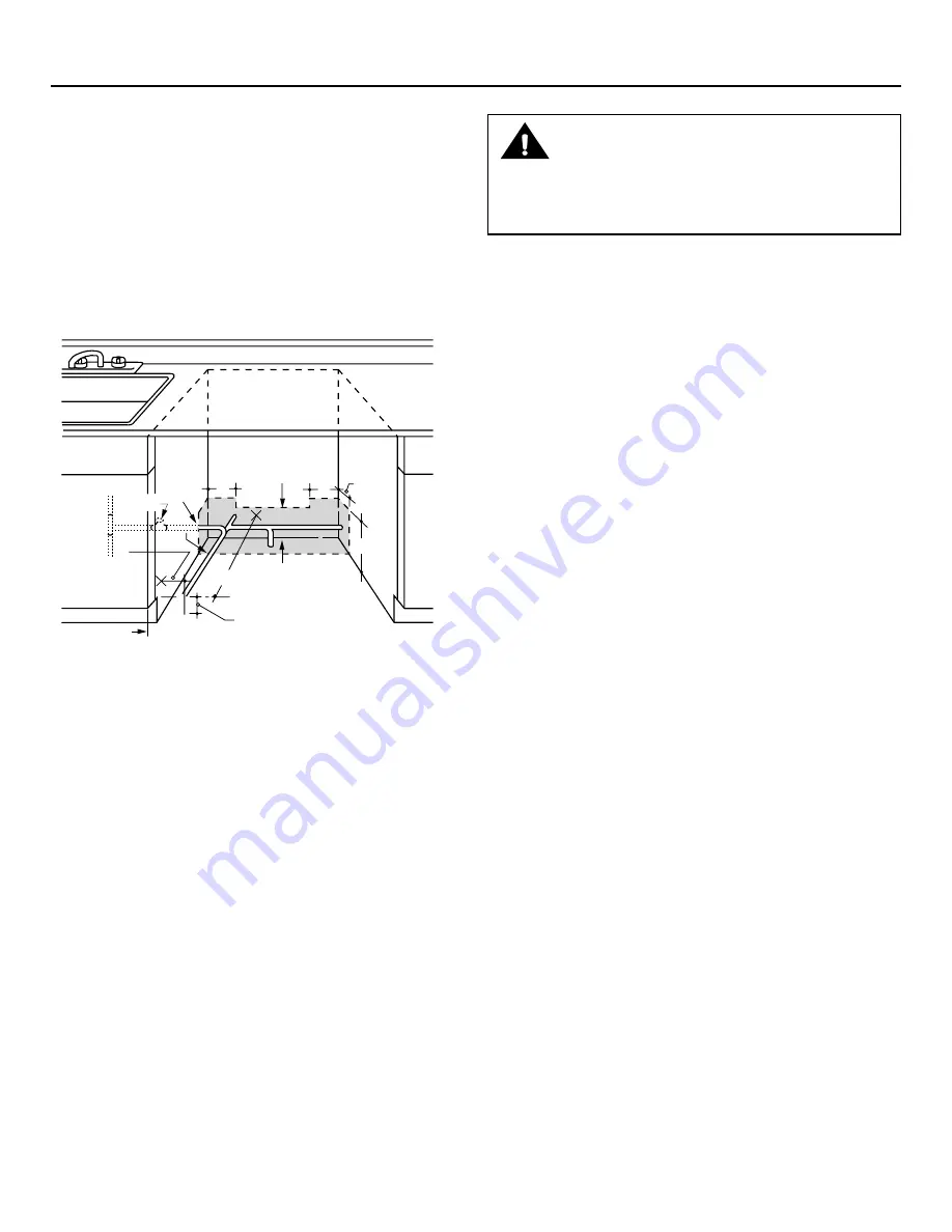 GE GSD1300N Installation Instructions Manual Download Page 6