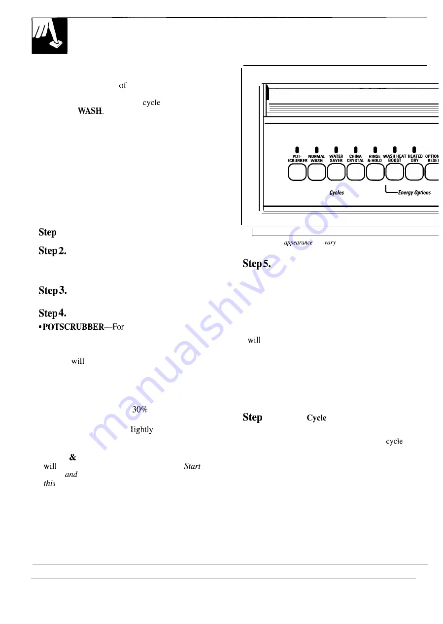 GE GSD1400 Series Use And Care Manual Download Page 4