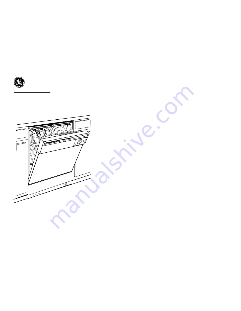 GE GSD2030ZWW Dimensions Download Page 2