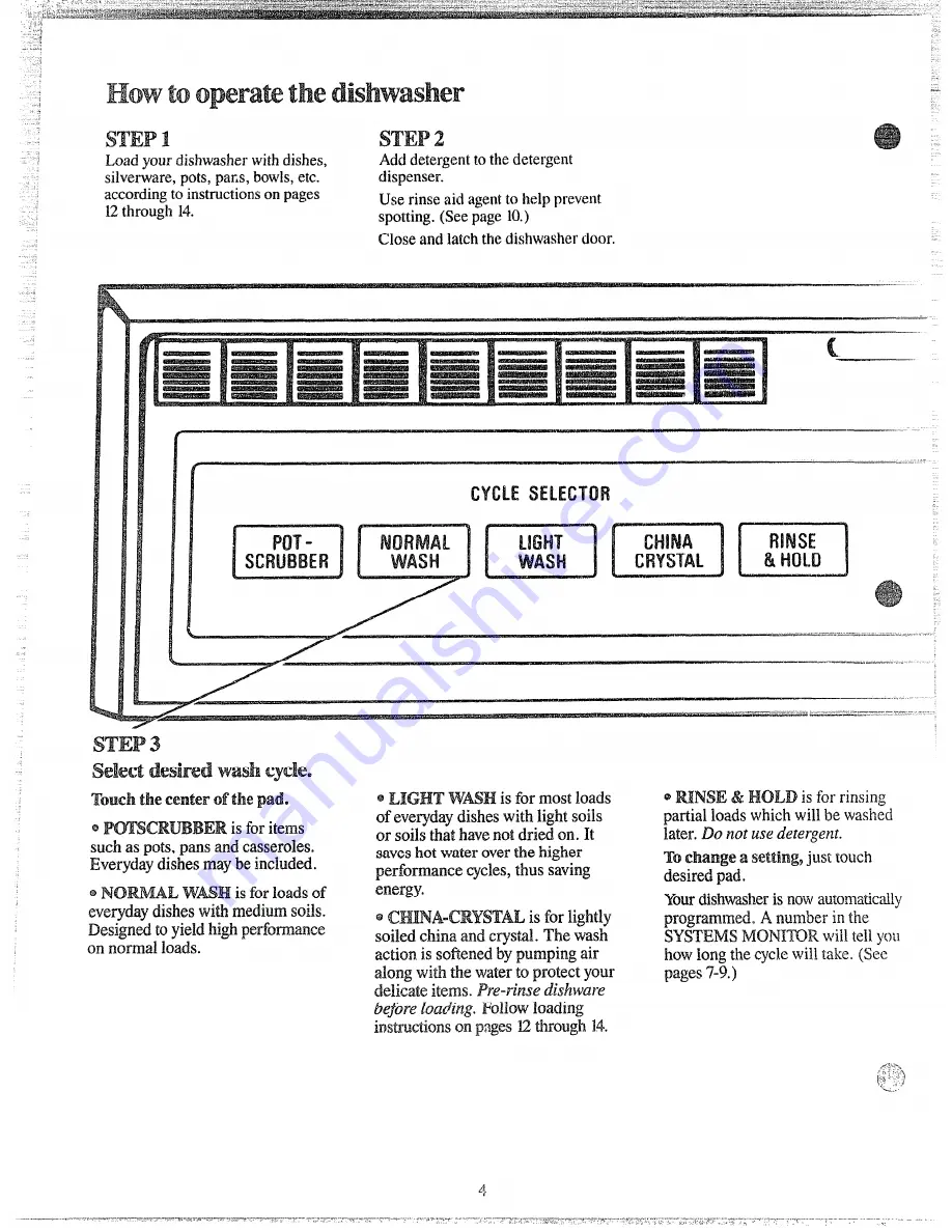 GE GSD2230L Use And Care Manual Download Page 4