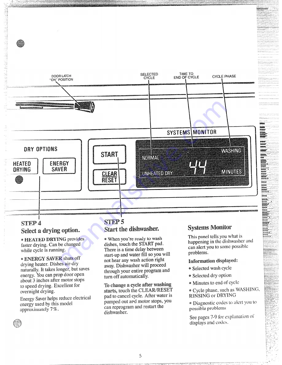 GE GSD2230L Скачать руководство пользователя страница 5