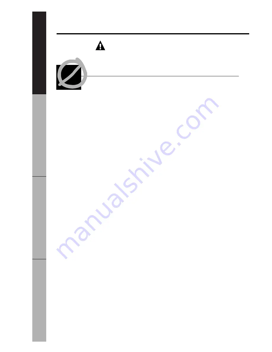 GE GSD3400 series Owner'S Manual Download Page 6