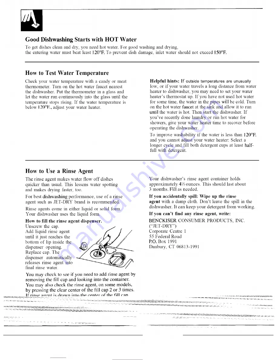 GE GSD700 Use And Care Manual Download Page 6