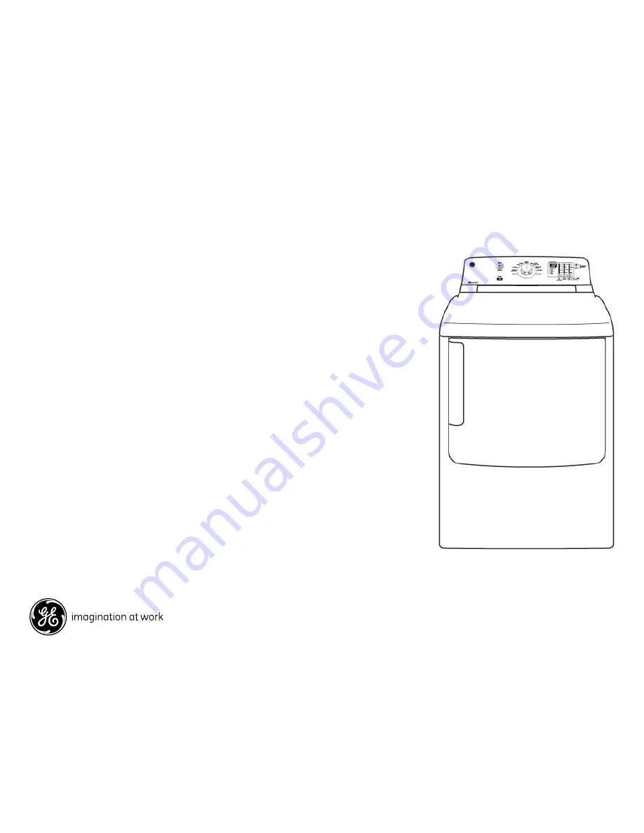 GE GTDP740GDWW Dimensions And Installation Information Download Page 3