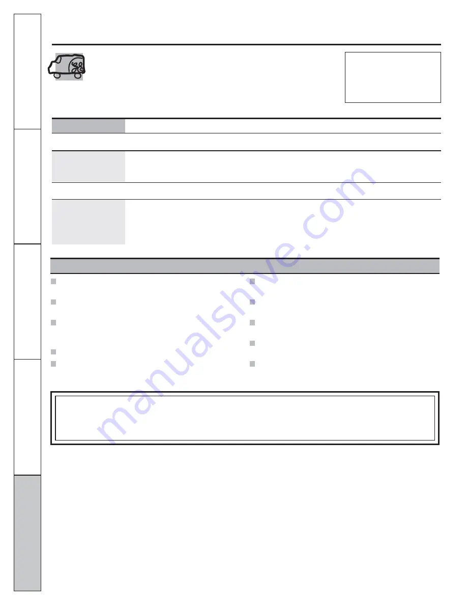 GE GTH20JBBBB Owner'S Manual & Installation Instructions Download Page 88