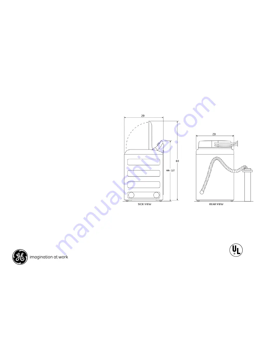 GE GTWN7450D Скачать руководство пользователя страница 1