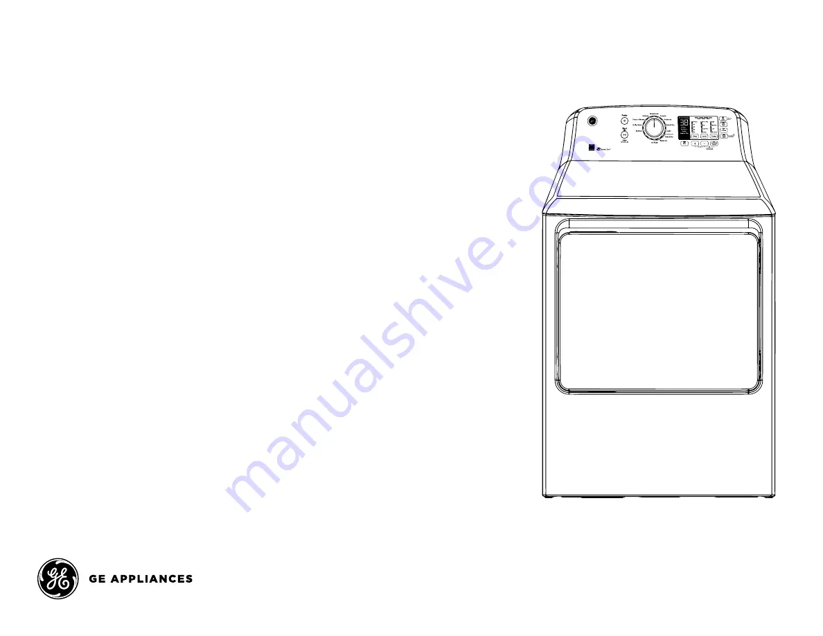 GE GTX60GBSJ Installation Information Download Page 4