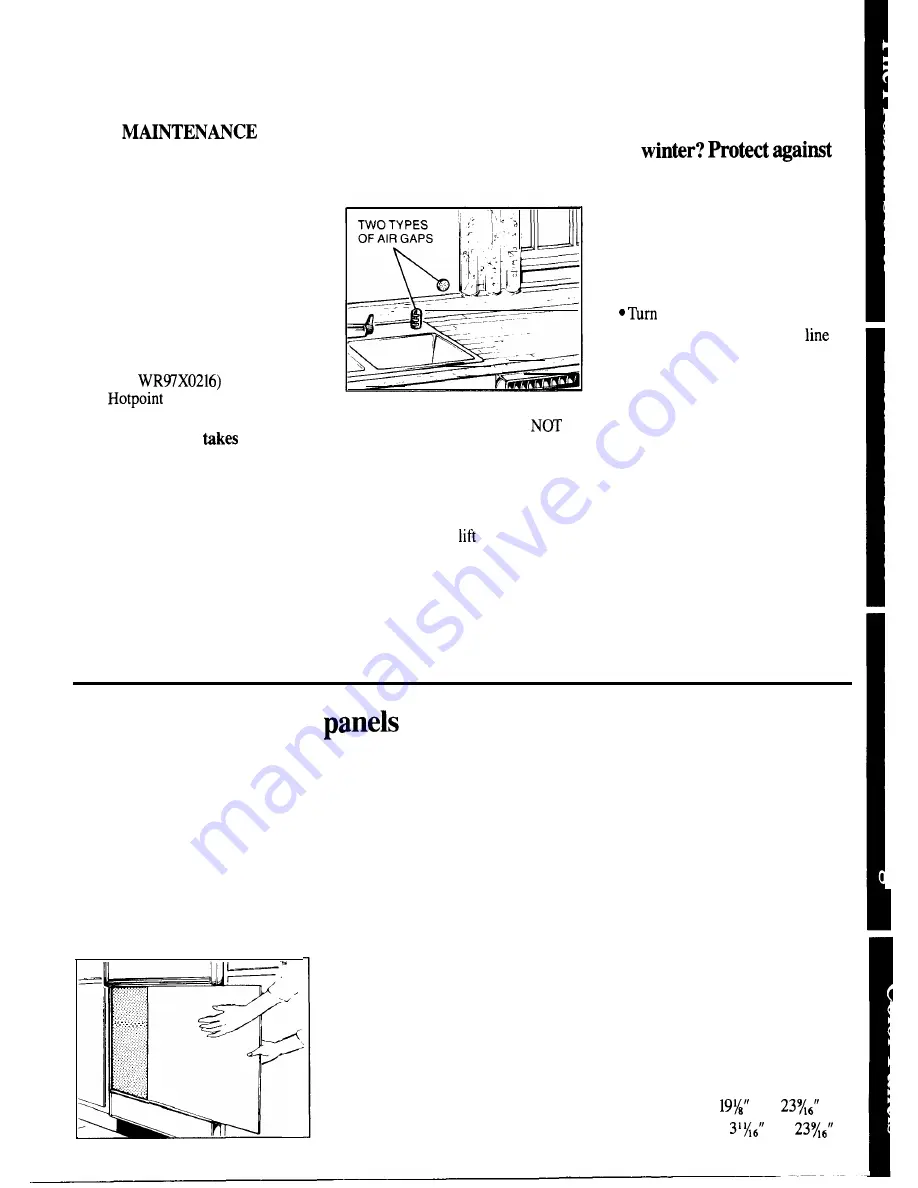 GE HDA2030 Use And Care Manual Download Page 19