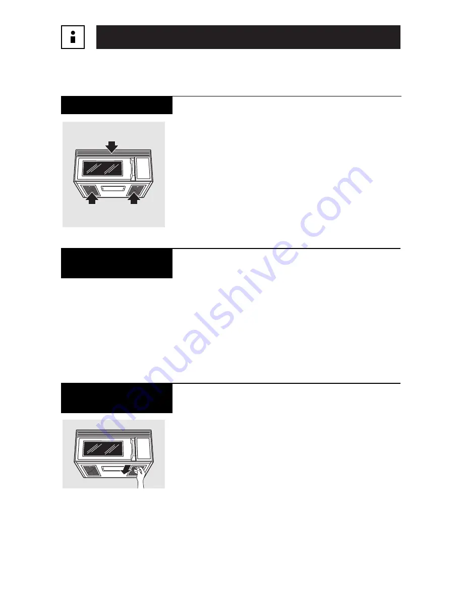 GE HVM1540DNBB Owner'S Manual Download Page 34