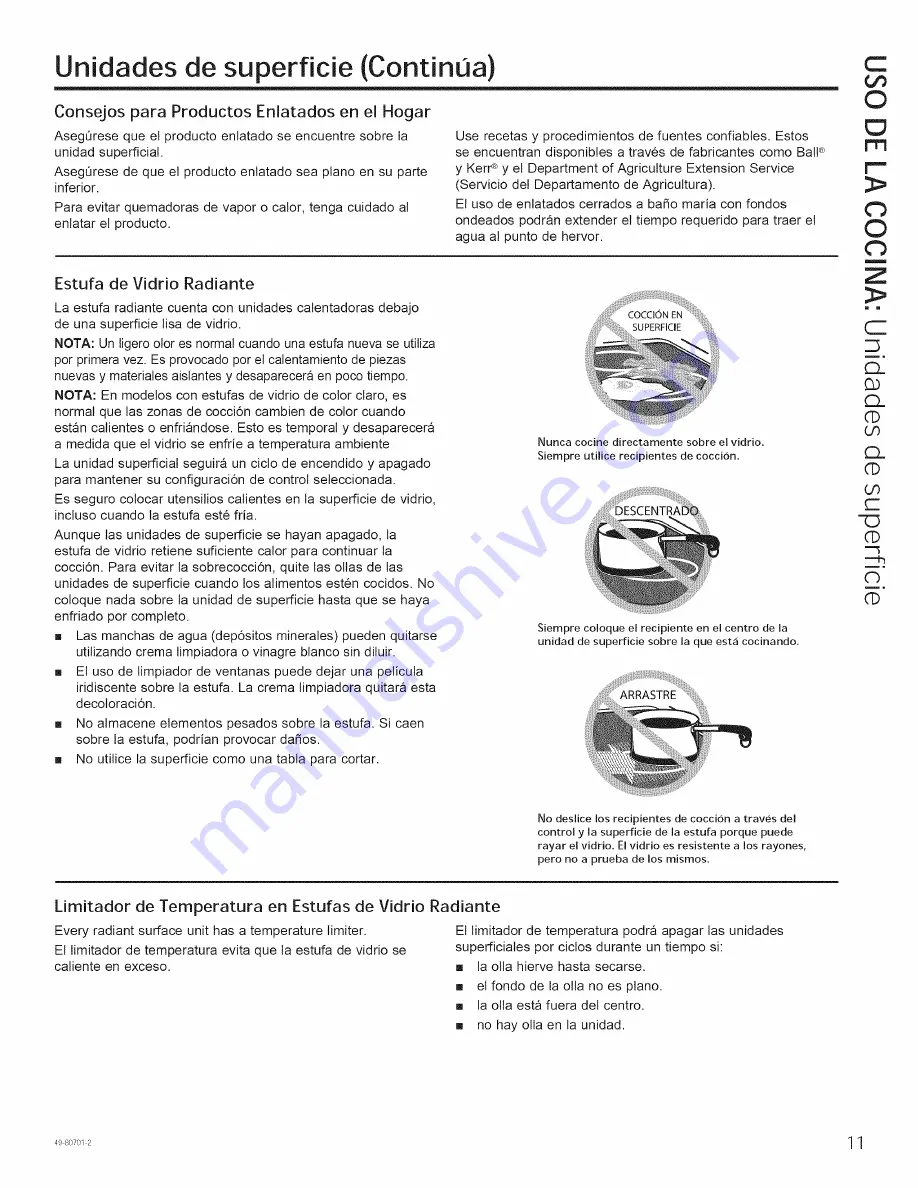 GE JB850 Owner'S Manual Download Page 39