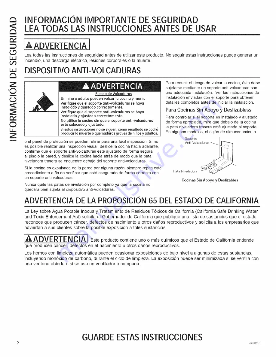 GE JB870DF2BB Owner'S Manual Download Page 30