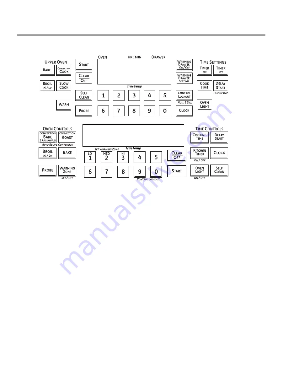 GE JB968BKBB - Profile 30