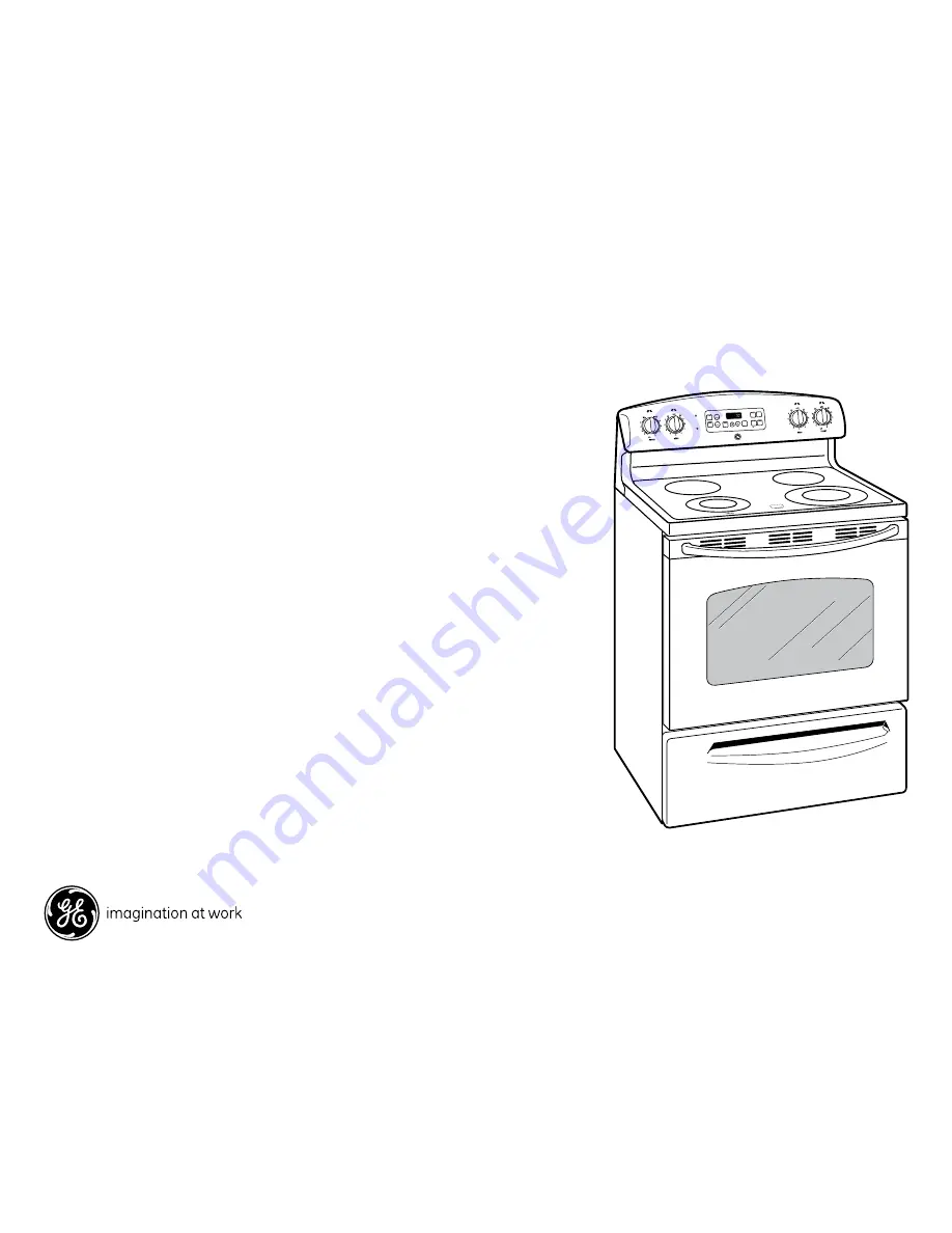 GE JBP70DM Dimensions And Installation Information Download Page 2