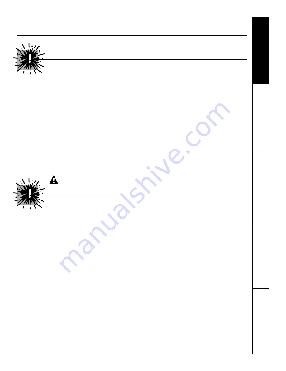 GE JBP80 Owner'S Manual Download Page 3