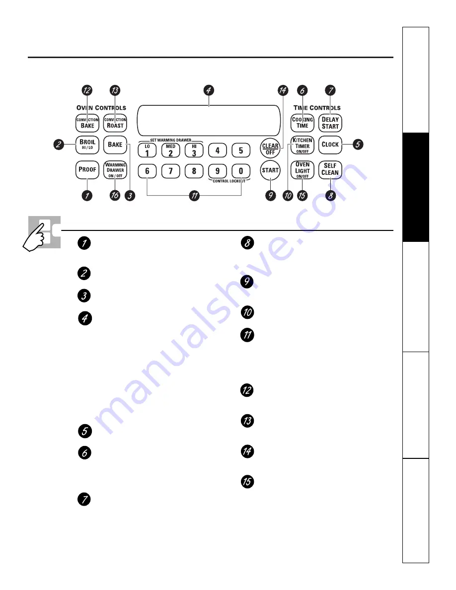 GE JBP84 Owner'S Manual Download Page 11