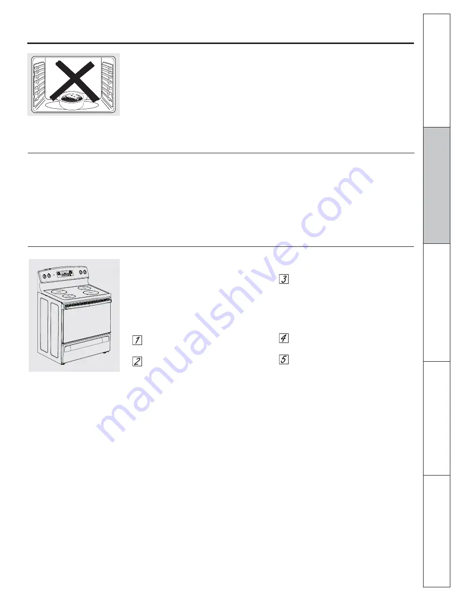 GE JCB630 Owner'S Manual Download Page 54