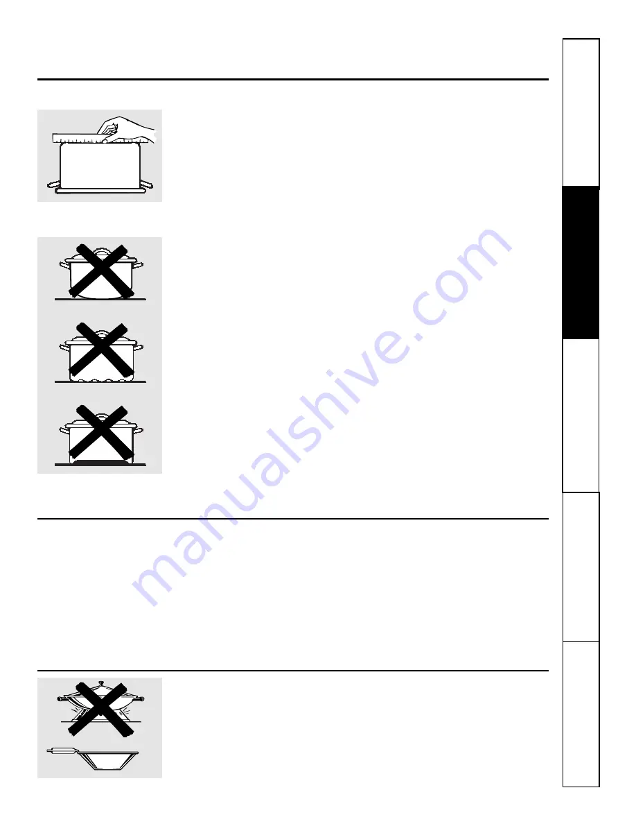 GE JCB800 Owner'S Manual And Installation Instructions Download Page 7