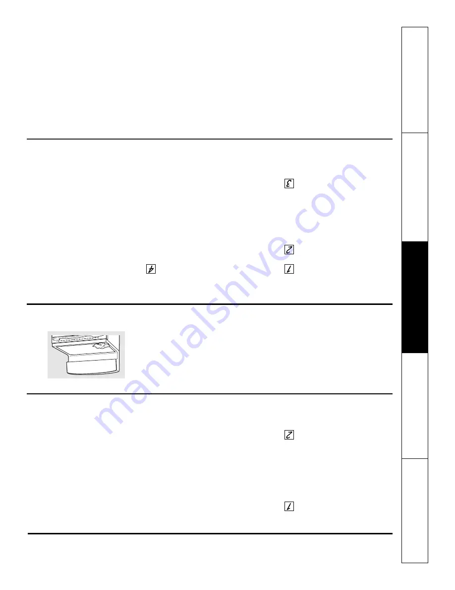 GE JCB800 Owner'S Manual And Installation Instructions Download Page 59