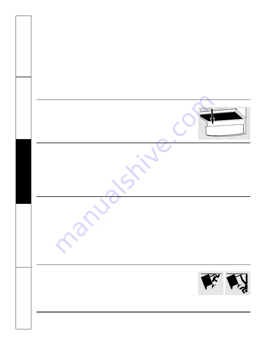 GE JCB800 Owner'S Manual And Installation Instructions Download Page 64