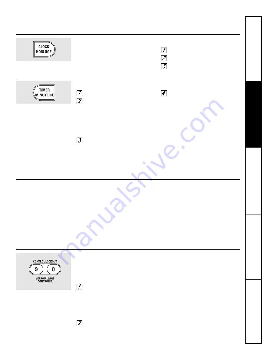 GE JCB909 Owner'S Manual And Installation Instructions Download Page 15