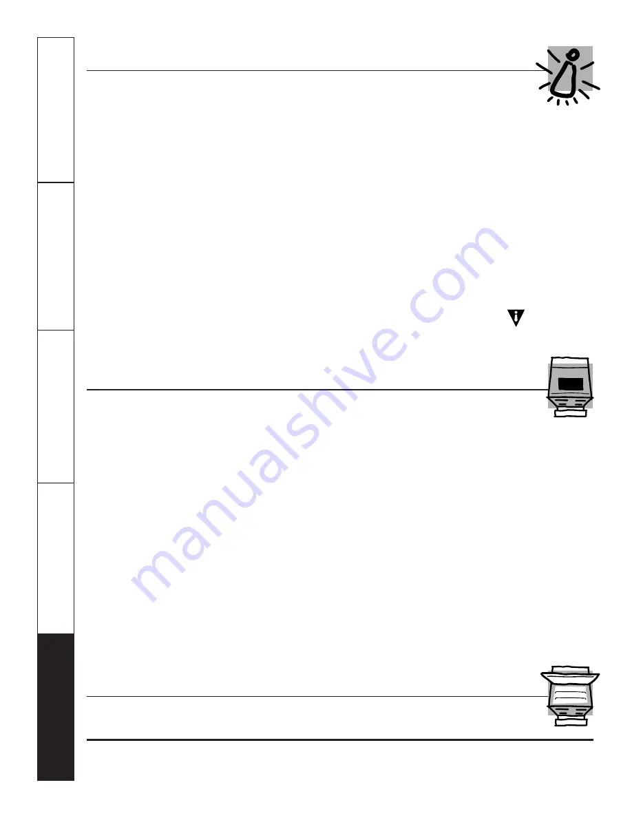 GE JCBP40 Owner'S Manual Download Page 68