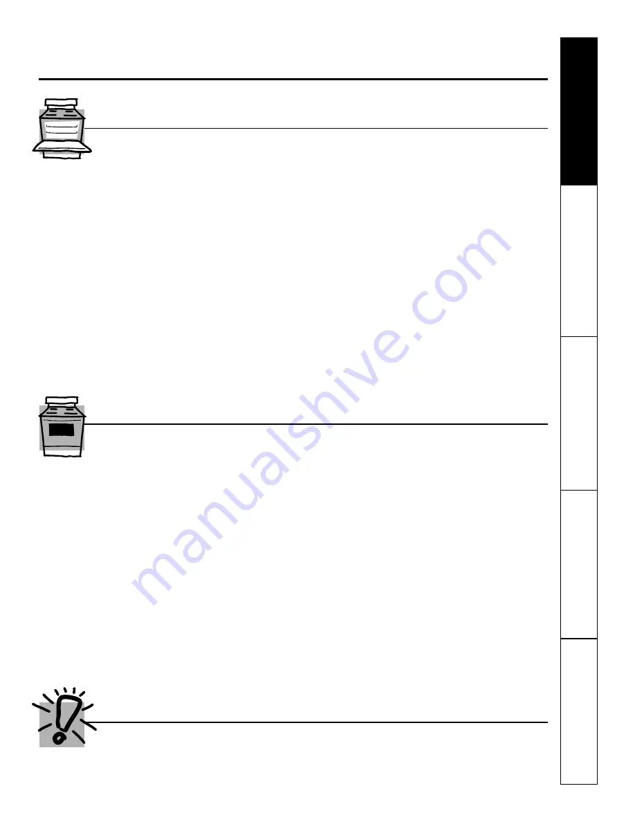 GE JCBP65 Owner'S Manual And Installation Instructions Download Page 5