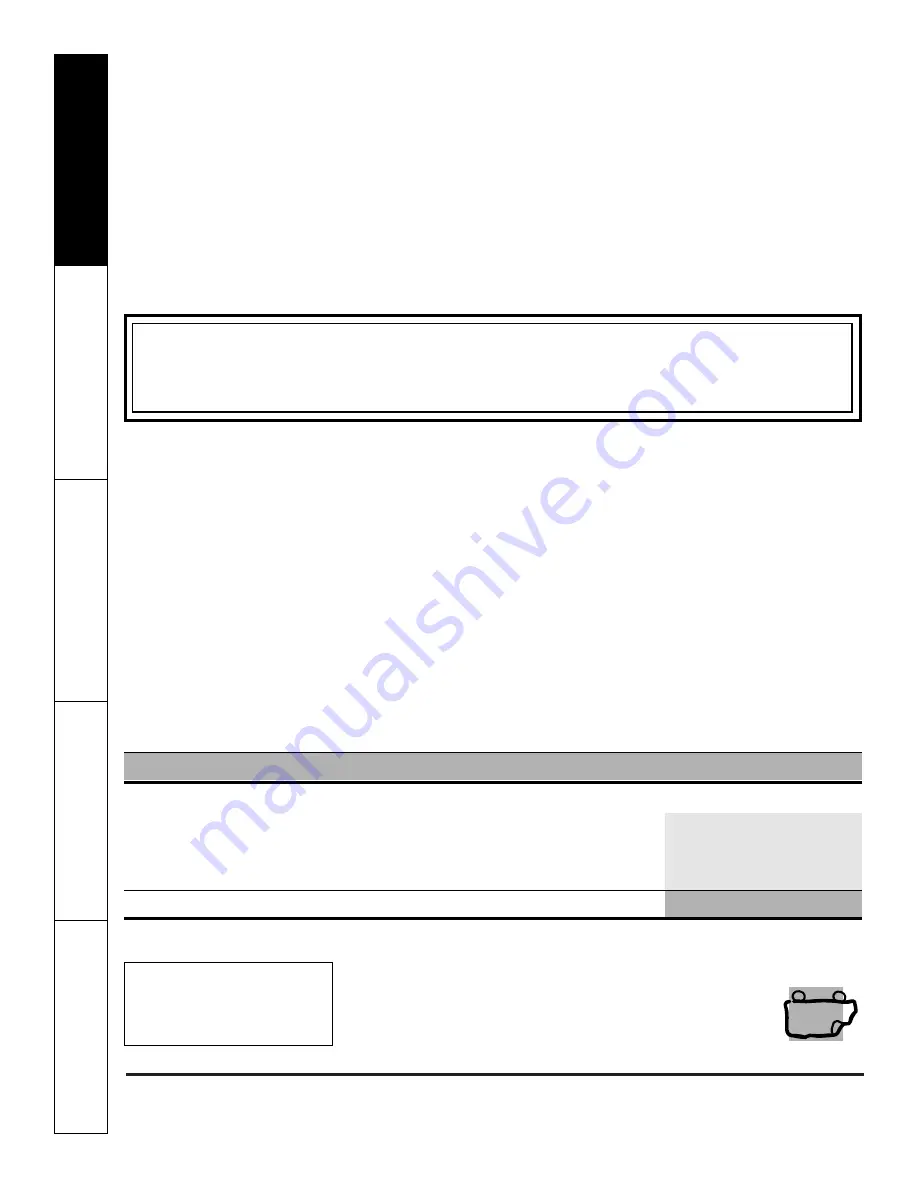 GE JCBP65 Owner'S Manual And Installation Instructions Download Page 42