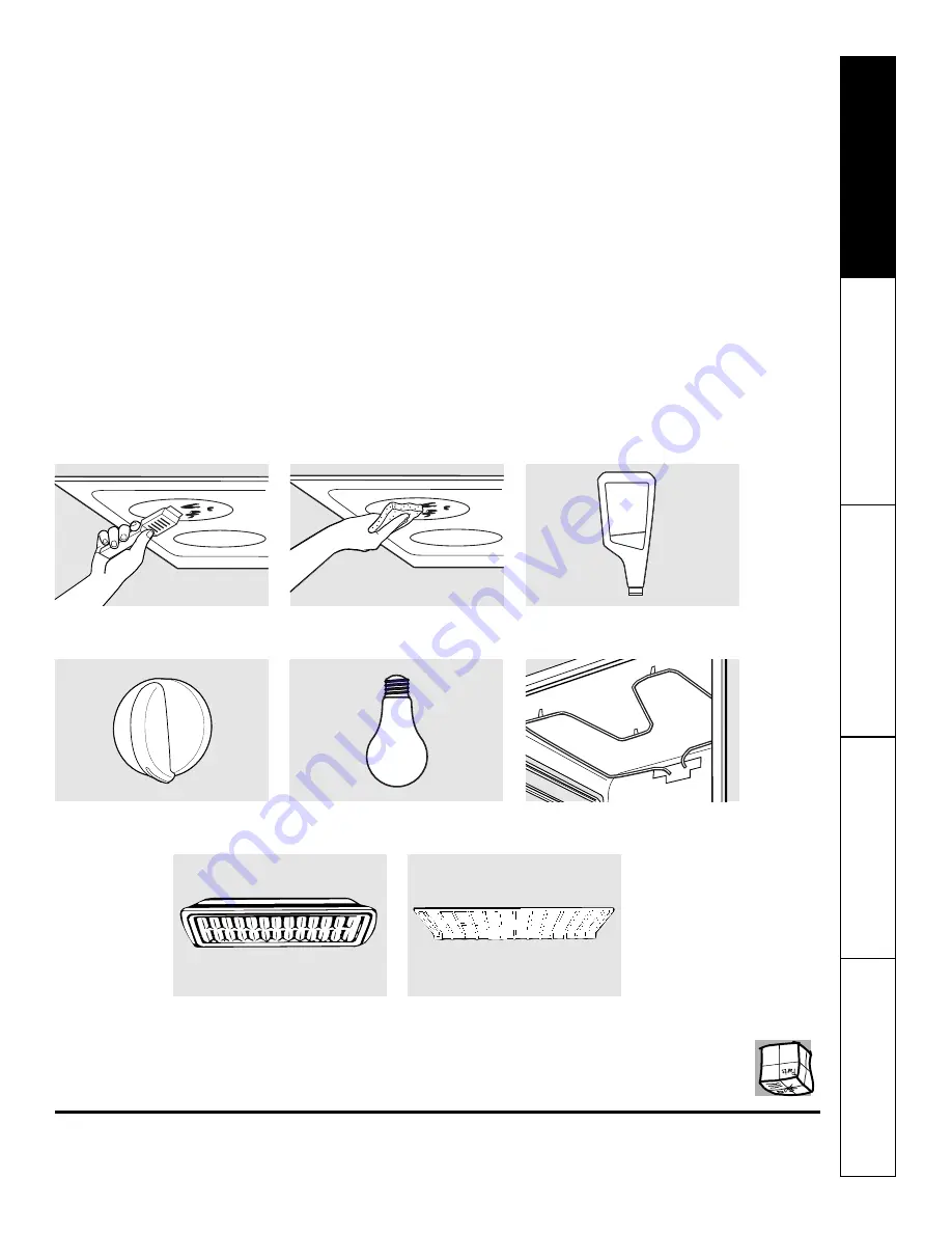 GE JCBP65 Owner'S Manual And Installation Instructions Download Page 45