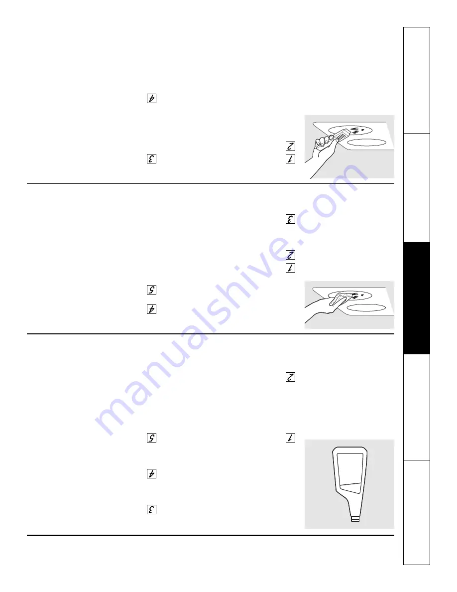 GE JCBP65 Owner'S Manual And Installation Instructions Download Page 55