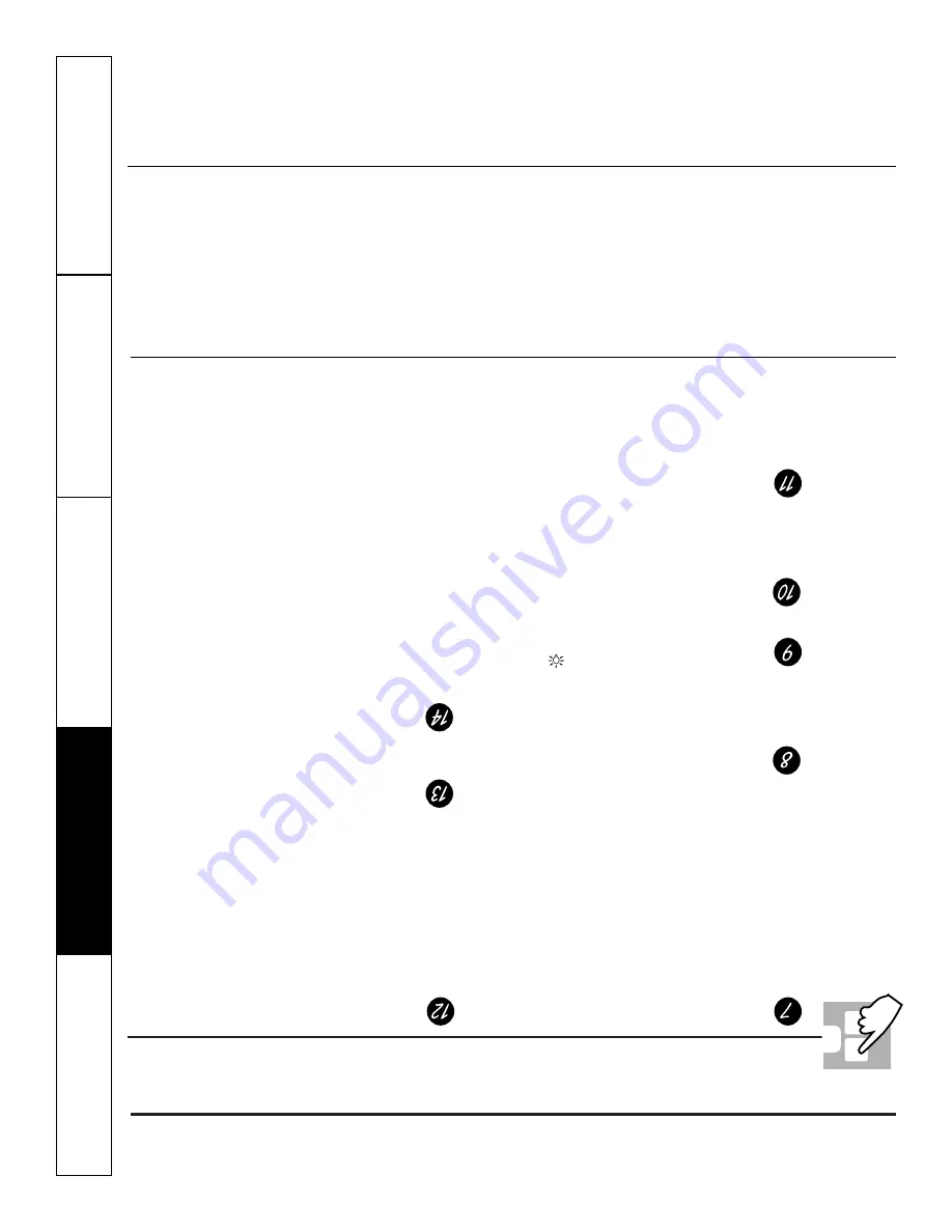 GE JCBP65 Owner'S Manual And Installation Instructions Download Page 70