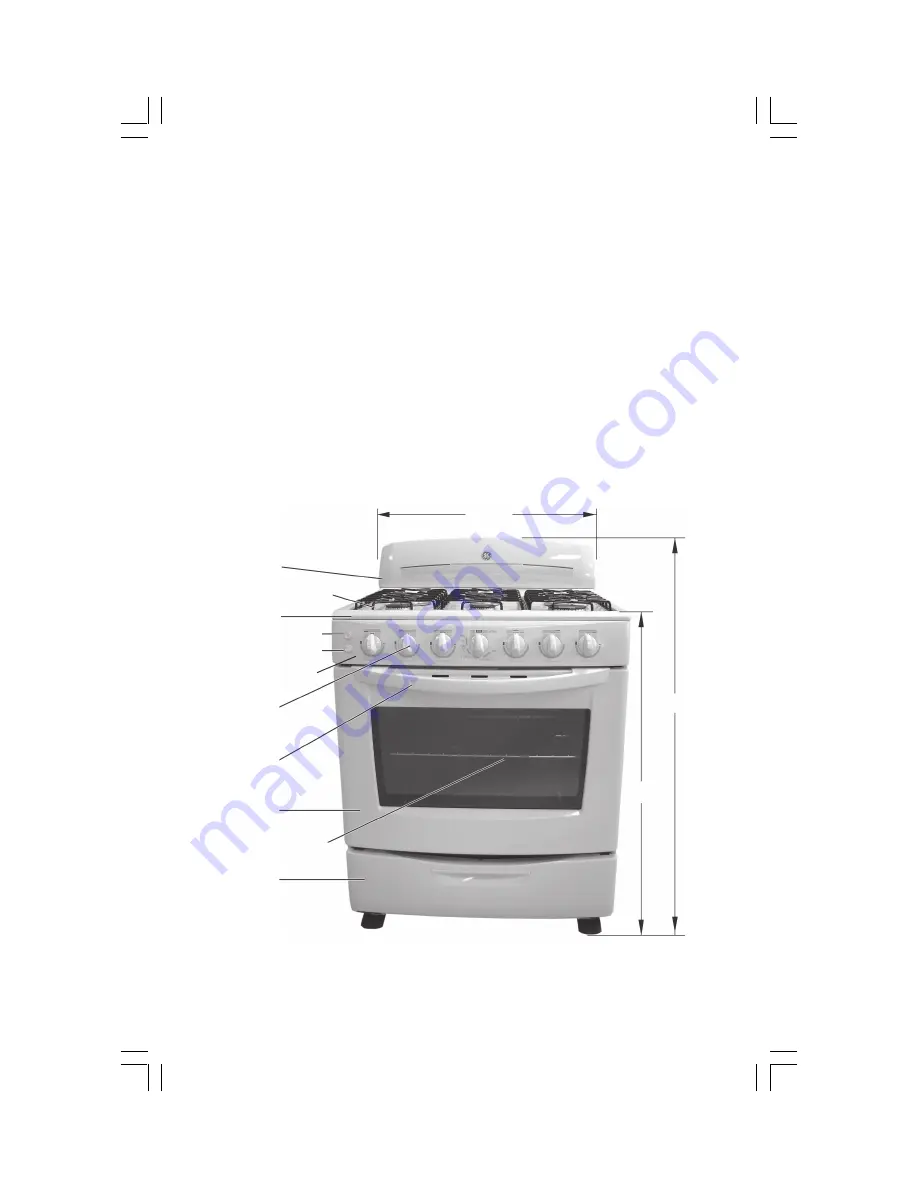 GE JCEG3020BB Manual Download Page 4