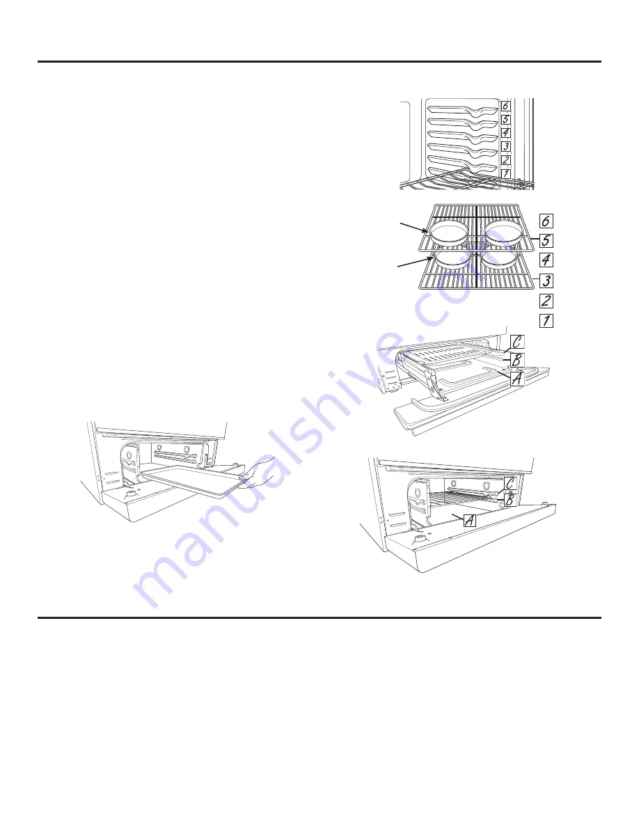 GE JCGBS60DEK3BB Quick Manual Download Page 6