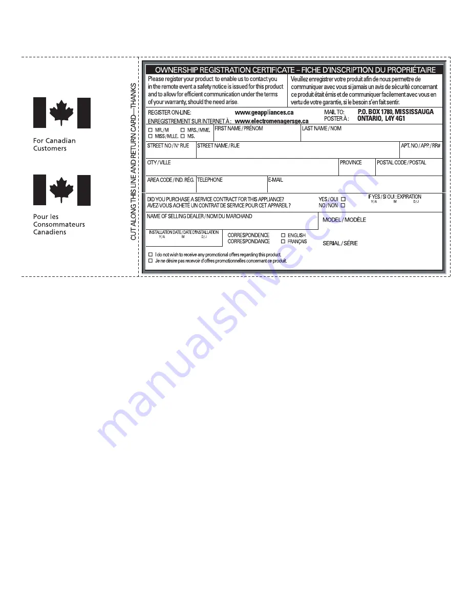 GE JCK 915 Manual Download Page 34