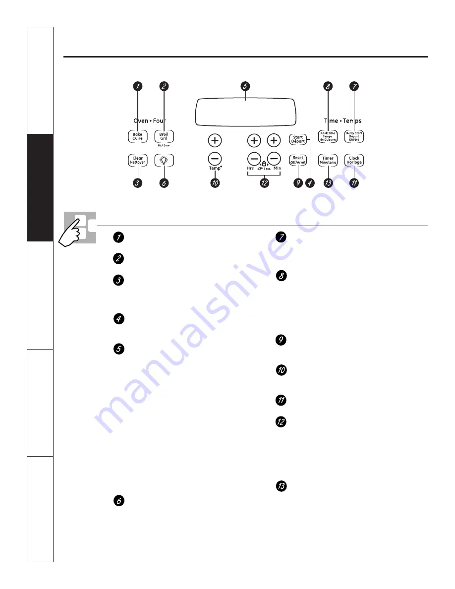 GE JCKP30 Owner'S Manual Download Page 6