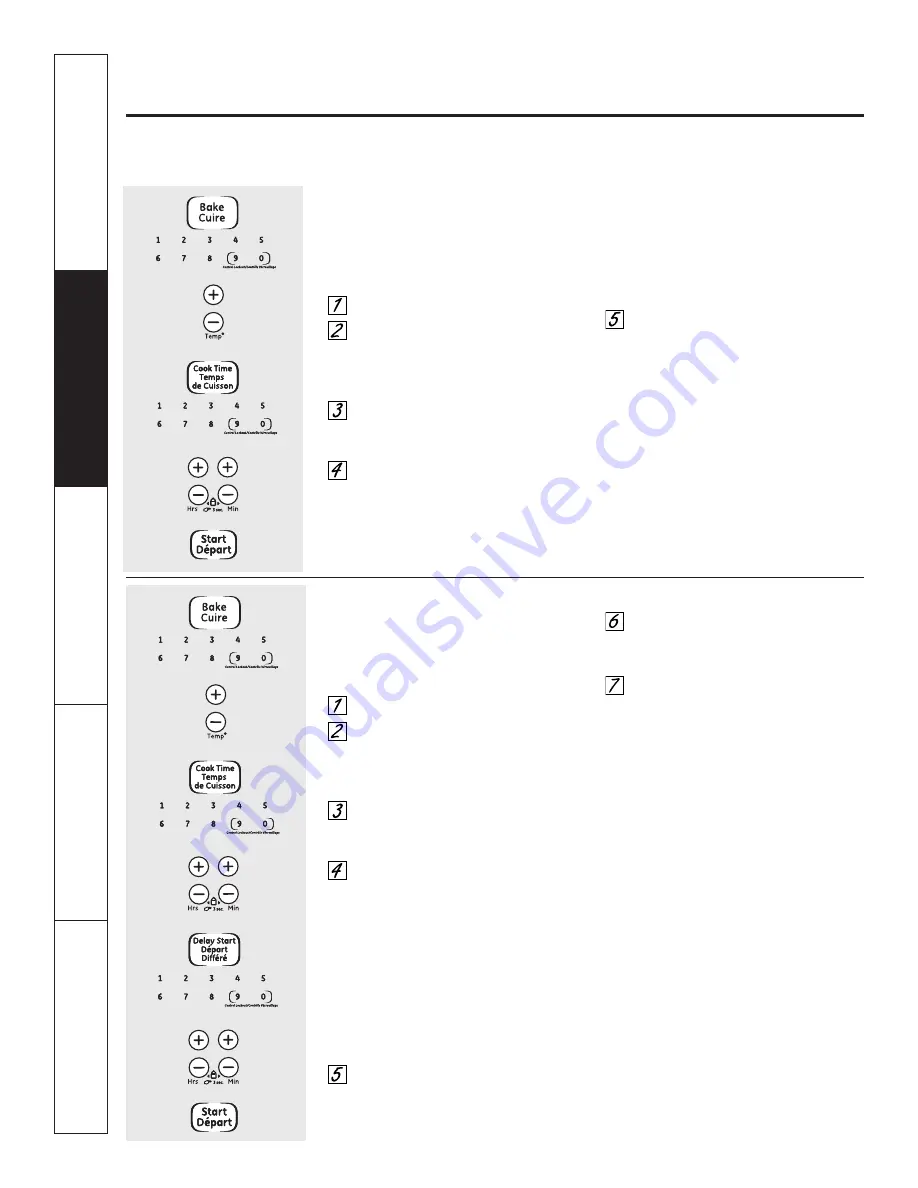 GE JCKP30 Owner'S Manual Download Page 10