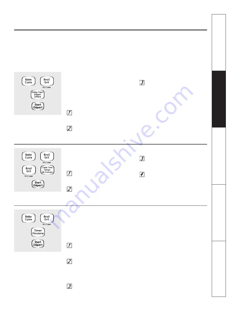 GE JCKP30 Owner'S Manual Download Page 17