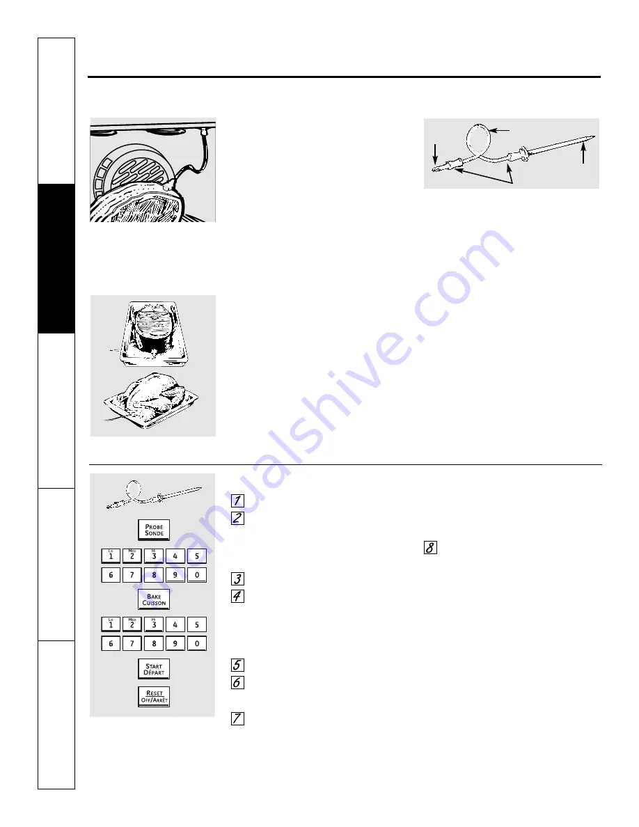 GE JCS968 Owner'S Manual Download Page 64