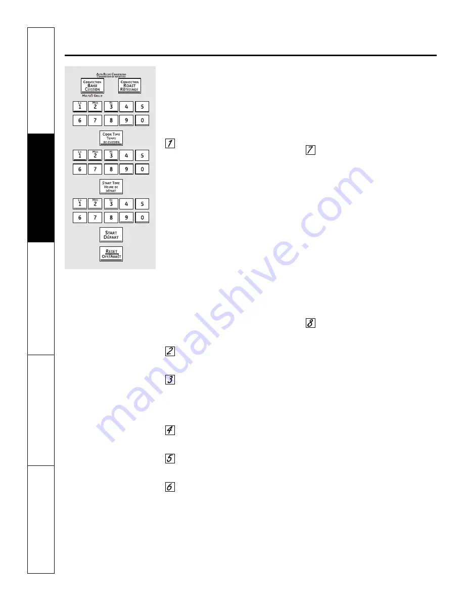 GE JCS968 Скачать руководство пользователя страница 68