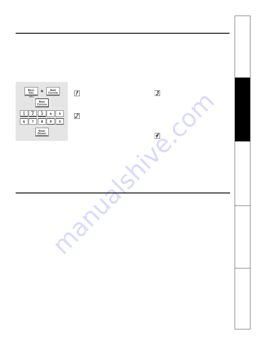 GE JCS968 Owner'S Manual Download Page 71